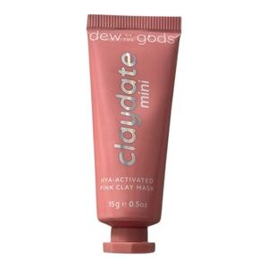 Dew of the Gods Pink Clay Mask HyaActivated healing and rejuvenating skin 0.50oz